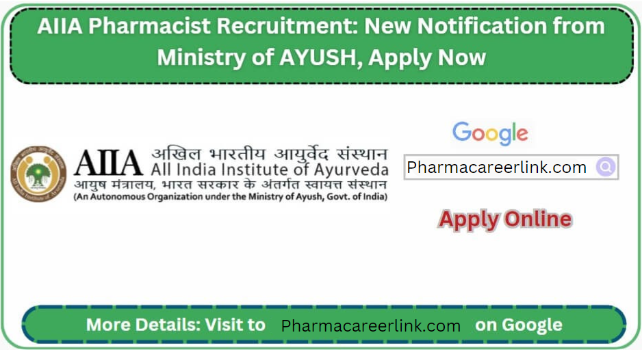 AIIA Pharmacist Recruitment